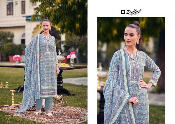 Zulfat Hakoba 550 Cotton Printed Dress Material Collection